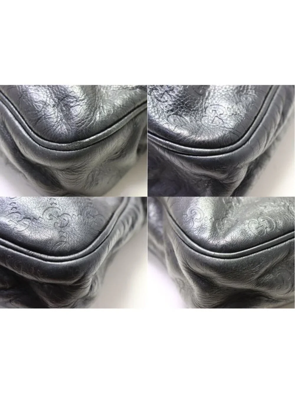 Gucci Guccissima Leather Business Bag